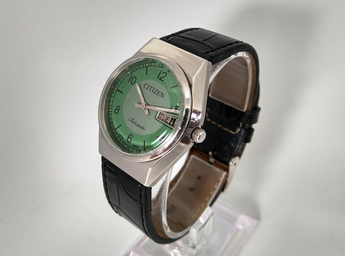 Relógio Antigo Citizen Automático Verde Cod20404508 Perfeito