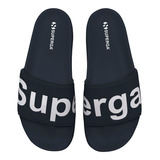 Sandalia 1908 Slides Polysoft Navy Superga