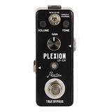 Pedal De Distorsión Rowin Plexion Para Guitarra Y Bajo Con M