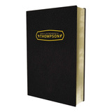 Biblia De Referencia Thompson Rvr-1960 Piel Fabricada Negro