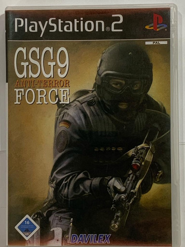 Gsg9 Anti-terror Force Ps2 Capa E Poster Ps2