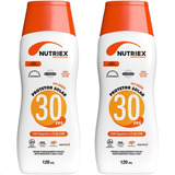 Kit 2 Protetor Solar Corpo Nutriex Toque Seco Fps 30 120ml