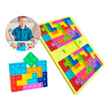 Juego Pop It Rompecabezas Vs Burbujas Bloques Tetris Puzzle