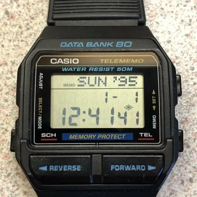 Reloj Casio Data Bank Db-80 | Envío gratis