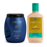 Kit Aneethun Linha A Mascara 500g E Creme Cachos 250ml