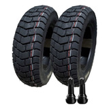 Llantas 130/90-10 + 120/90-10 Power Tire Uso Sn Camara + Val