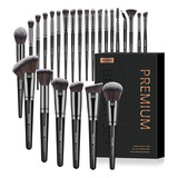 Set 25 Brochas De Maquillaje Profesionales Alta Calidad