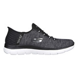 Tenis Skechers 149937bkw Summits Mujer