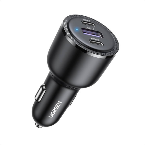 Cargador Auto 3 Usb Adaptador Encendedor Triple Usb / Ugreen