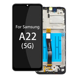 Pantalla Lcd Para Samsung Galaxy A22 5g Con Marco Oled