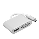 Adaptador Tipo C Hub A Vga Hdmi Dvi Displayport/3.1 Ethernet