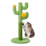 Rascador Para Gatos En Forma De Cactus 60 X 30 Cm
