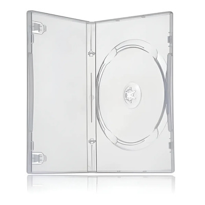 Estuche Dvd Transparente Sencillo 14mm 50 Piezas | Envío gratis