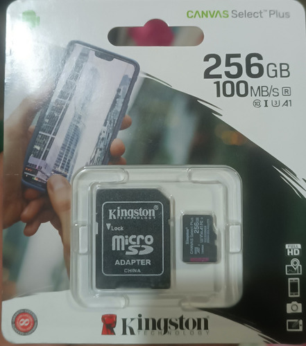 Memoria Microsd Kignston 256gb