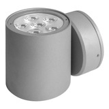 Lampara Led De Sobreponer, Luz Cálida, 1520-led/gr, Calux Color Gris