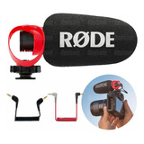 Micrófono Supercardioide Ultracompacto Rode Videomicro Ii, Color Negro