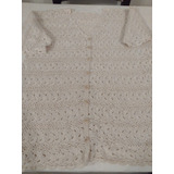 Saco Crochet Manga Corta - Usado