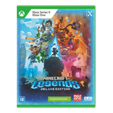 Jogo Minecraft Legends Deluxe Edition Xbox One Físico Novo