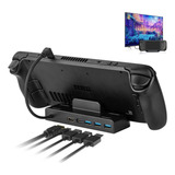 Base Hdmi Dock Tv Para Accesorios Steam Deck 5 En 1