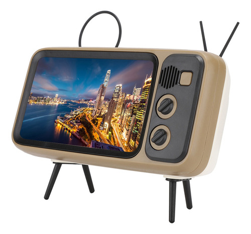 Boca De Sonido Retro Tv Modeling Con Bluetooth Hd De 80 H