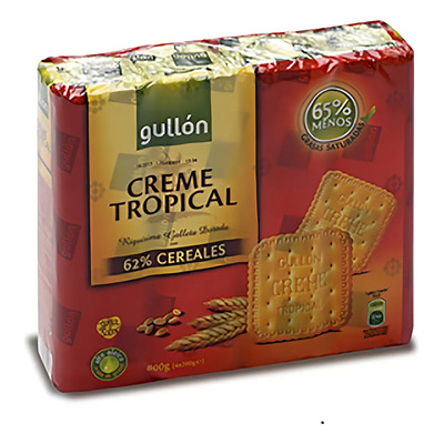 Galletas Doradas Gullón Creme Tropical 800g | MercadoLibre