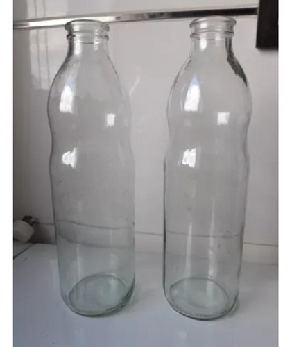 20 Botellas De Vidrio De 1 Litro