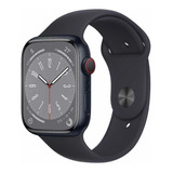 Apple Watch Series 8, Gps, 41 Mm, Carcasa De Aluminio Medianoche, Pulsera De Medianoche, Color/estándar