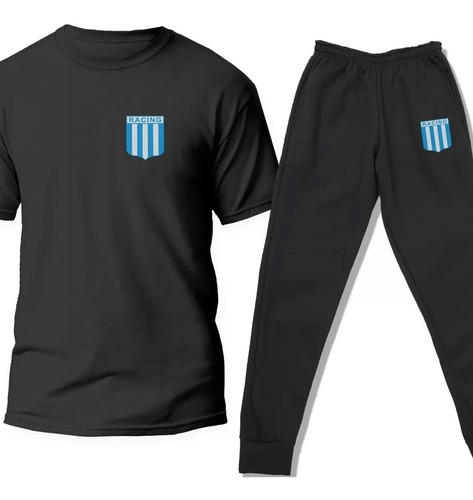 Conjunto Niño Remera Y Pantalon Jogging Futbol Argentino 