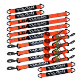 Vulcan Complete Axle Strap Tie Down Kit With Snap Hook Ra Ac