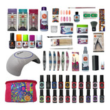 Kit Total Mc Nails + Gc Nails. Uñas Acrílicas, Geles, 56 Pzs