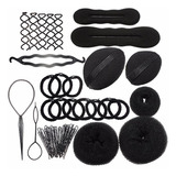Headwear Hair Bucles Base Donut Makers Clip Kit De Herramien