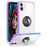 Compatible Caja Del iPhone 12 Y iPhone 12 Pro Case Clea...