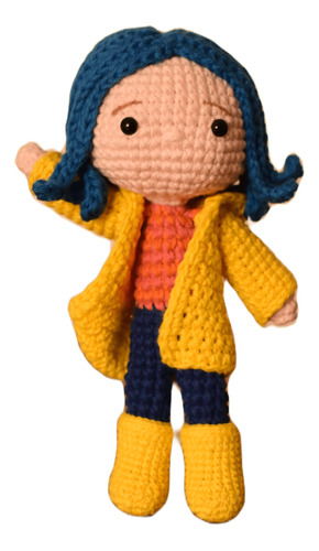 Amigurumi Muñeca Coraline A Crochet