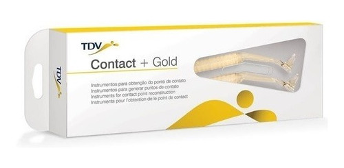 Contact Gold Tdv Instrumento Para Reconstruccion Odontología
