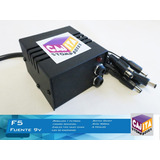 Fuente Pedales 9v Dc 500ma - 5 Salidas - Cajita Stompboxes -