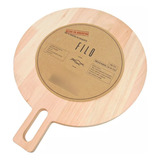 Pizzera Tabla Madera Pizza Picada 40 Cm Parrilla Trendy