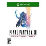 Juego Xbox One Final Fantasy 12 - Era Zodiacal 100% Original