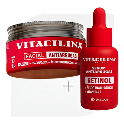 Skincare Facial Vitacilina Antiarrugas Crema+serum | Meses sin interés