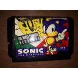 Sonic The Hedgehog - Sega Genesis Cartucho
