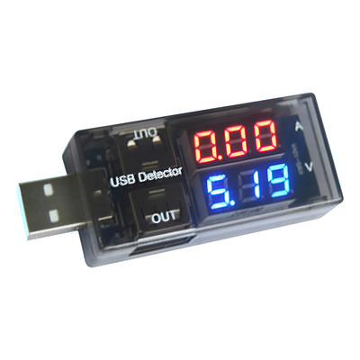 Probador Usb Corriente Dual Voltímetro Amperimetro | Meses sin interés