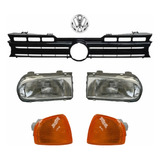 Faros Pointer 96 97 98 99 Vidrio Con Cuartos Parrilla Y Embl