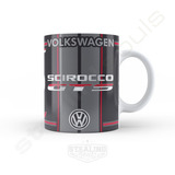 Taza | Clásico Argentino | Volkswagen Scirocco Gts | Negro