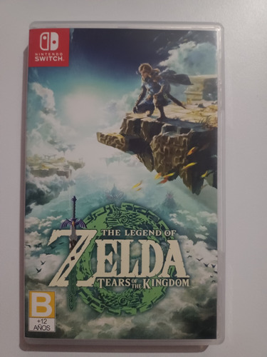 Caja Sola Sin Juego The Legend Of Zelda Tears Of The Kingdom