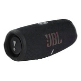 Alto-falante Jbl Charge 5 Portátil Com Bluetooth Cor Black 110v E 220v