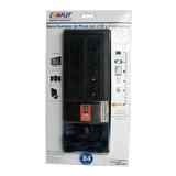 Supresor De Picos  Complet Brc1005 8 Contactos 1 Usb Negro