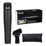 Microfone Shure Sm Sm57-lc Legendary Instrument - Preto