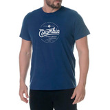 Camiseta Columbia Round Bound Marinho Masculino