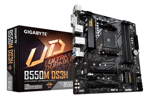 Placa-mãe Do Computador Gigabyte Ultra Durable B550m Ds3h Por Pc