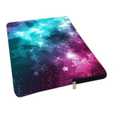 Case Pasta Capa Para Notebook Em Neoprene Estrelas Feminina