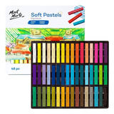 Mont Marte Soft Pastels In Tin Box Signature 48pc, 48 Colore